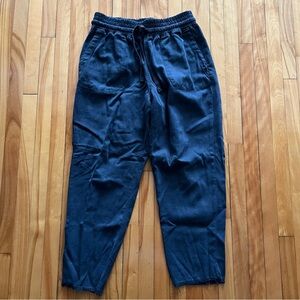 Zara Elastic-Waist Drawstring Trousers